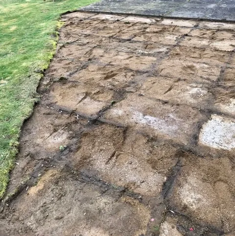 Tarmac footpath at a Bupa care home, Kent