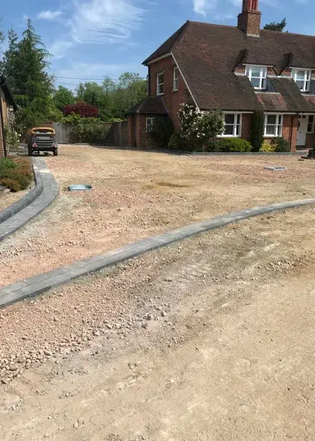Resin bound driveway in Hawkhurst, Kent