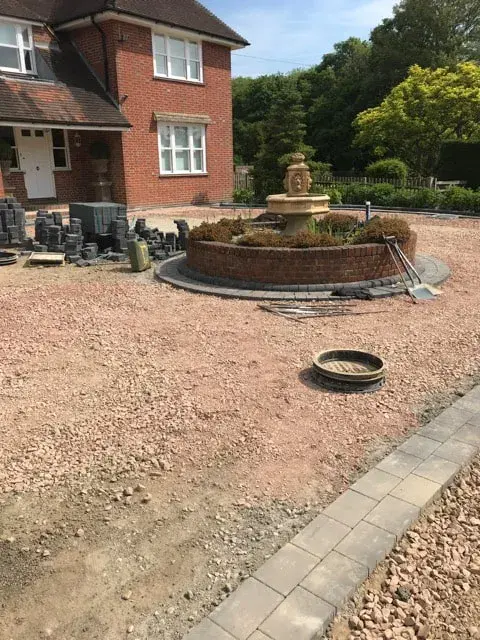 Resin bound driveway in Hawkhurst, Kent