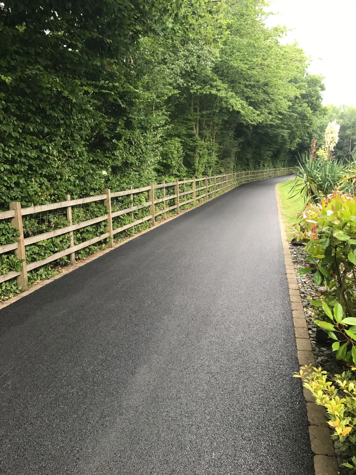 Resurfaced roads for the Bruderhof Community, Kent