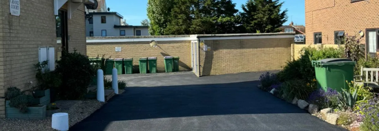 Tarmac car park and drainage in Littlestone, Kent