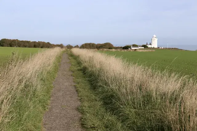 New tarmac access road for the National Trust, Dover