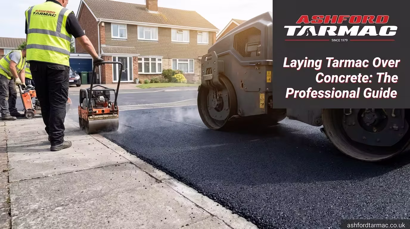 Laying Tarmac Over Concrete: The Professional Guide